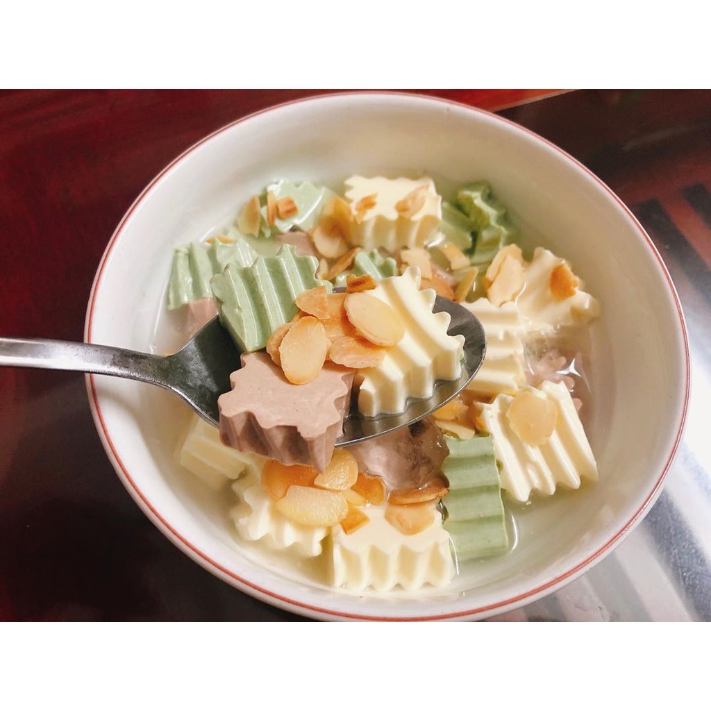 BỘT GELATIN EWALD ĐỨC - 500G - bột LÀM CHÈ KHÚC BẠCH TÁCH RA TỪ BỊCH 1KG