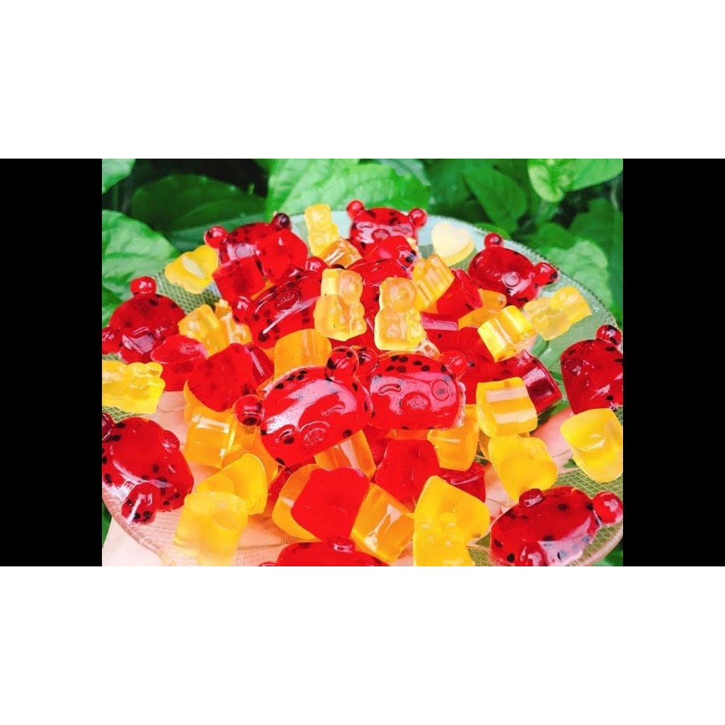 BỘT GELATIN EWALD ĐỨC - 500G - bột LÀM CHÈ KHÚC BẠCH TÁCH RA TỪ BỊCH 1KG