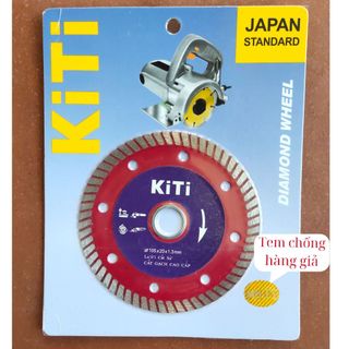 Lưỡi cắt gạch đa năng lưỡi cắt đá 105mm hiệu kiti - hàng xịn