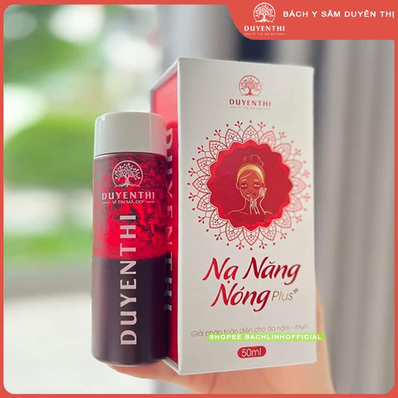 Nạ Năng Nóng Plus Bách Y Sâm Duyên Thị - Mẫu Mới 50ML
