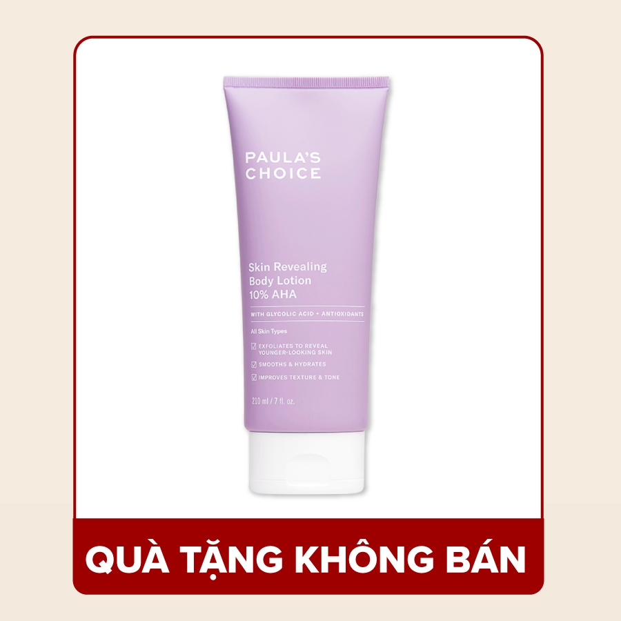 Kem dưỡng thể làm sáng Paula's Choice Skin Revealing Body Lotion 10% AHA 210ml 5900.1