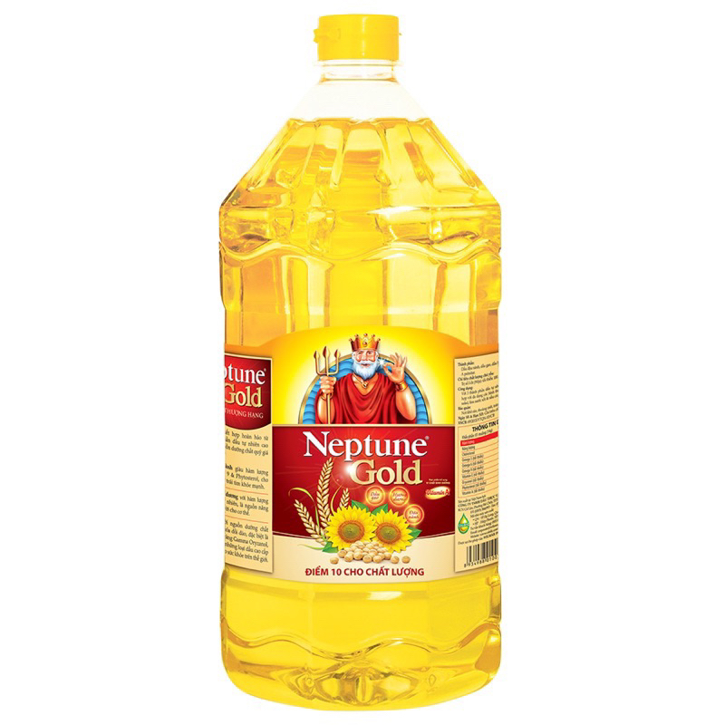 Chai 5 Lít  dầu ăn Neptune Light Ông Vua