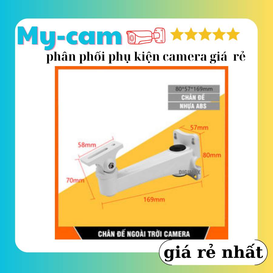 Chân đế camera ngoài trời quan sát bằng nhựa ABS loại 1