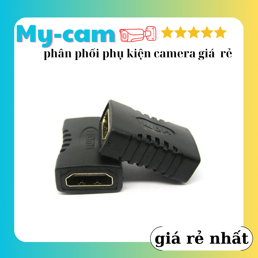 Đầu nối dài hdmi 2 đầu âm