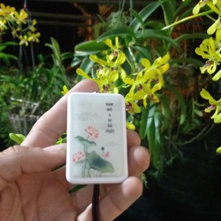 Máy niệm phật đeo cổ mini thầy nhuận đức và 3 bày pháp ngắn