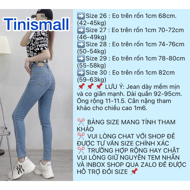 Quần Jean Nữ g.a.p vnxk lưng cao và co giãn mạnh