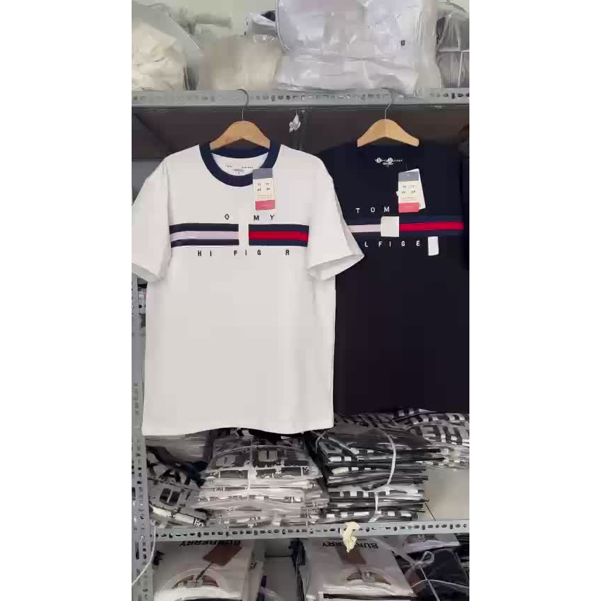 Áo thun nam nữ Tommy Hilfiger Essential Flag Logo T-Shirt Hàng Chất Lượng Cao hot 2023