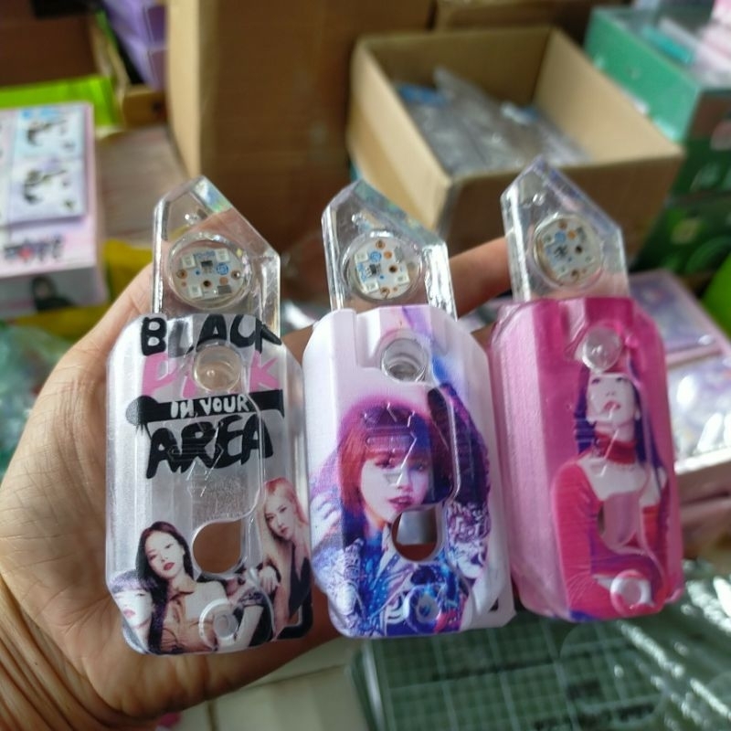 Dao Cà Rốt Có Laze Sáng Black pink