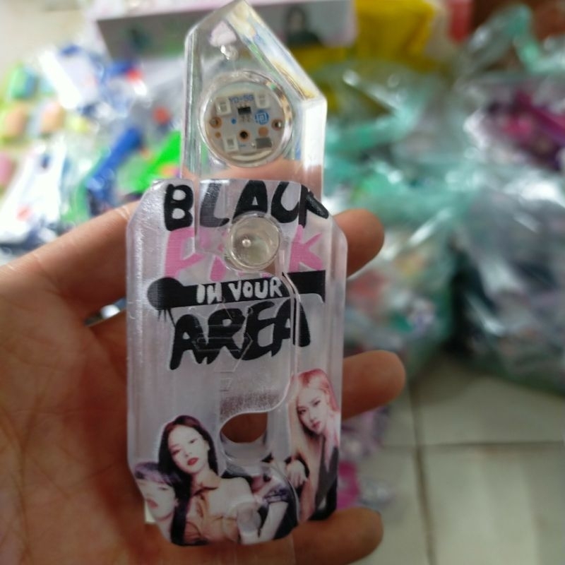 Dao Cà Rốt Có Laze Sáng Black pink