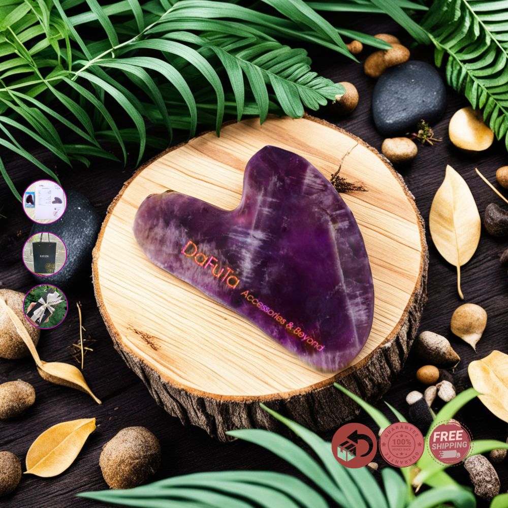 Dụng Cụ Làm Đẹp Phiến Guasha Massage Giúp Thon Gọn Nâng Cơ Trẻ Hóa Full Box Cao Cấp Dafuta