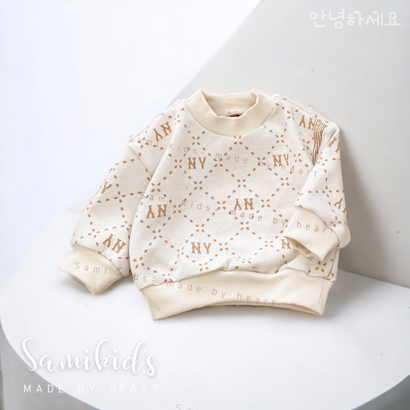 Áo nỉ cho bé NY khoẻ khoắn