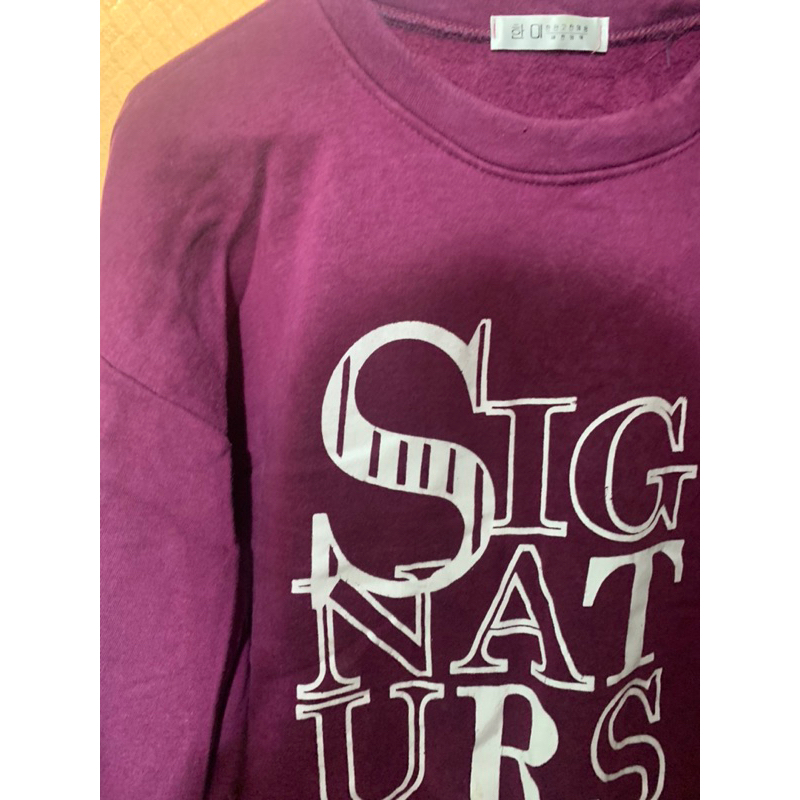 Sweater nỉ bông pass đồ