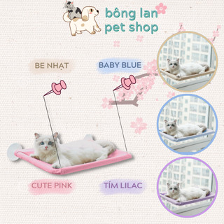 [HOẢ TỐC ĐỦ MÀU] Giường treo võng treo cửa sổ tắm nắng cho mèo