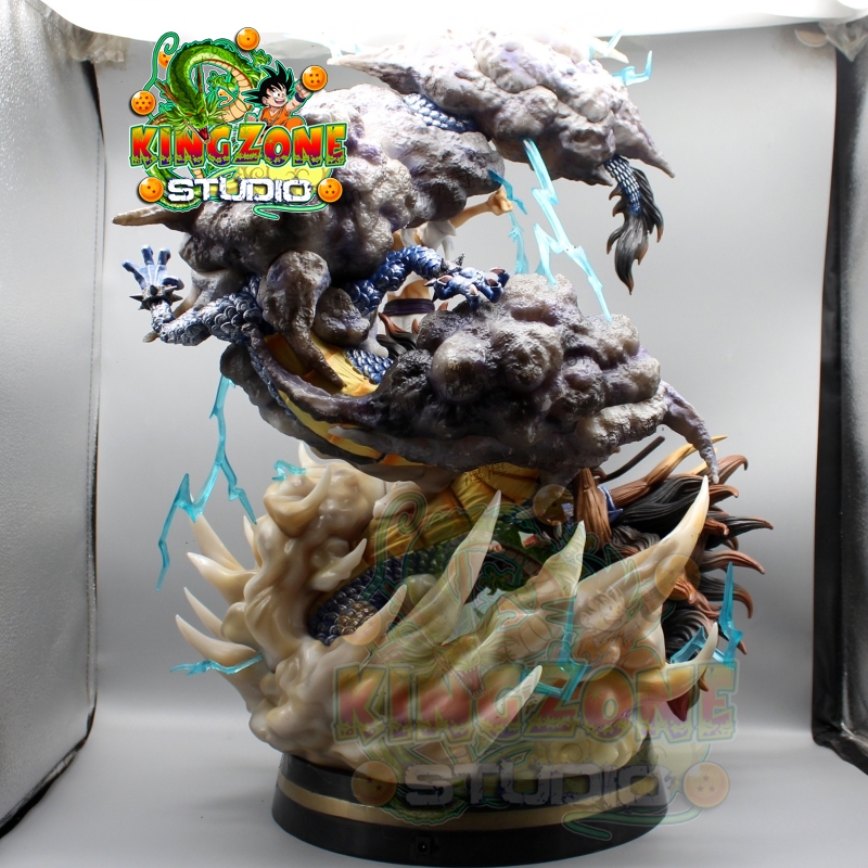 Mô hình Luffy gear 5 vs Kaido dragon form ngầu