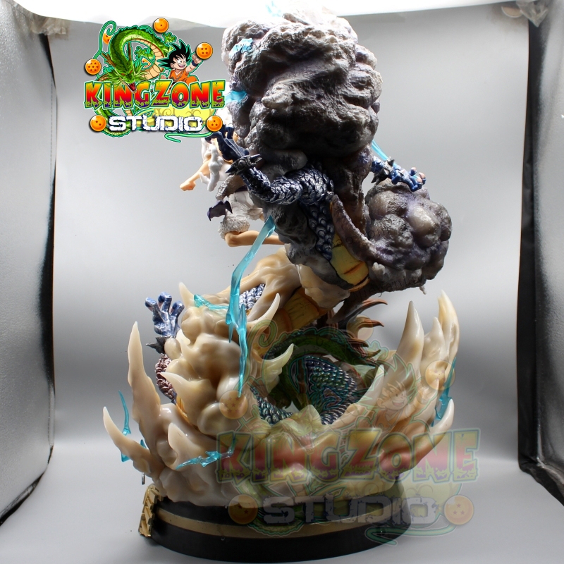 Mô hình Luffy gear 5 vs Kaido dragon form ngầu