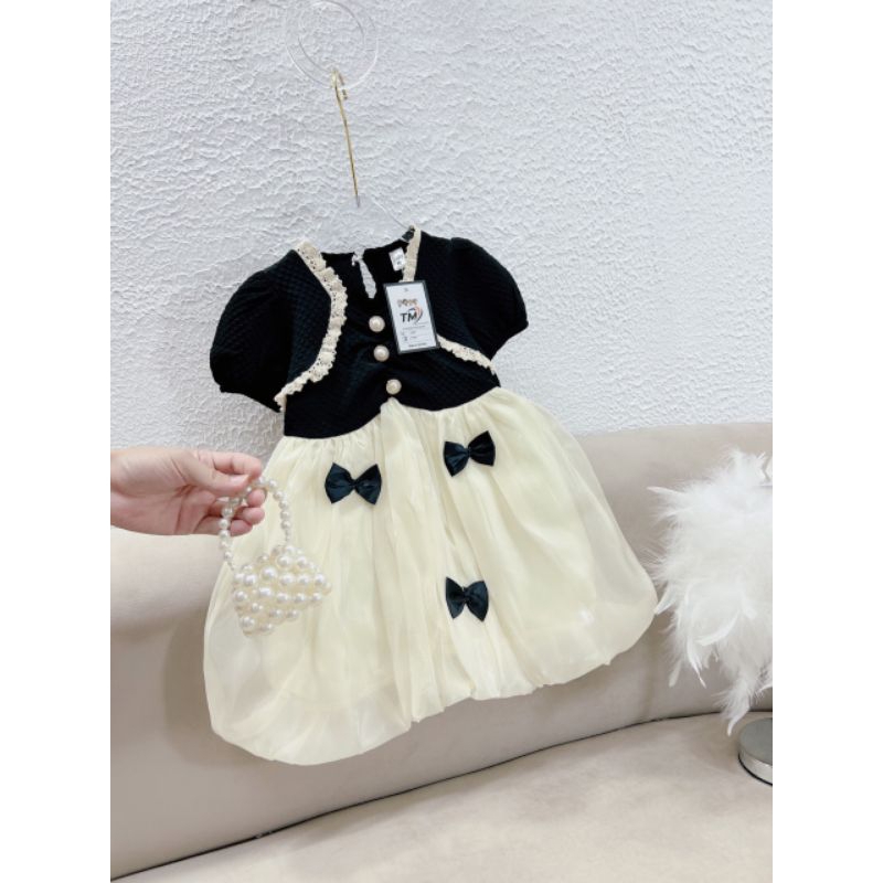 8 đến 28kg.váy công chua phối tơ cho bé iu.hình thật trải sàn ak