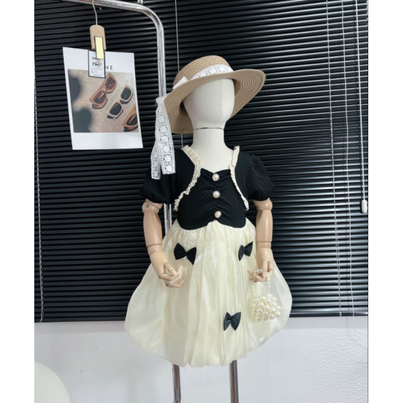 8 đến 28kg.váy công chua phối tơ cho bé iu.hình thật trải sàn ak