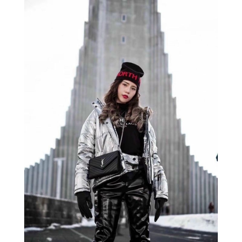 Túi xách nữ thời trang Y S envelop sz22cm siêu chất fullbox hãng