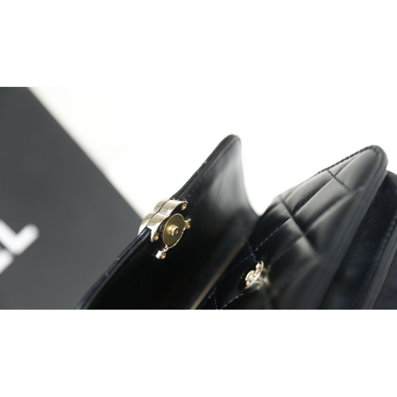 Túi xách nữ C/N mini hàng super chuẩn da thật 100% quai xách kim loại sz12cm kèm hộp nguyên seal