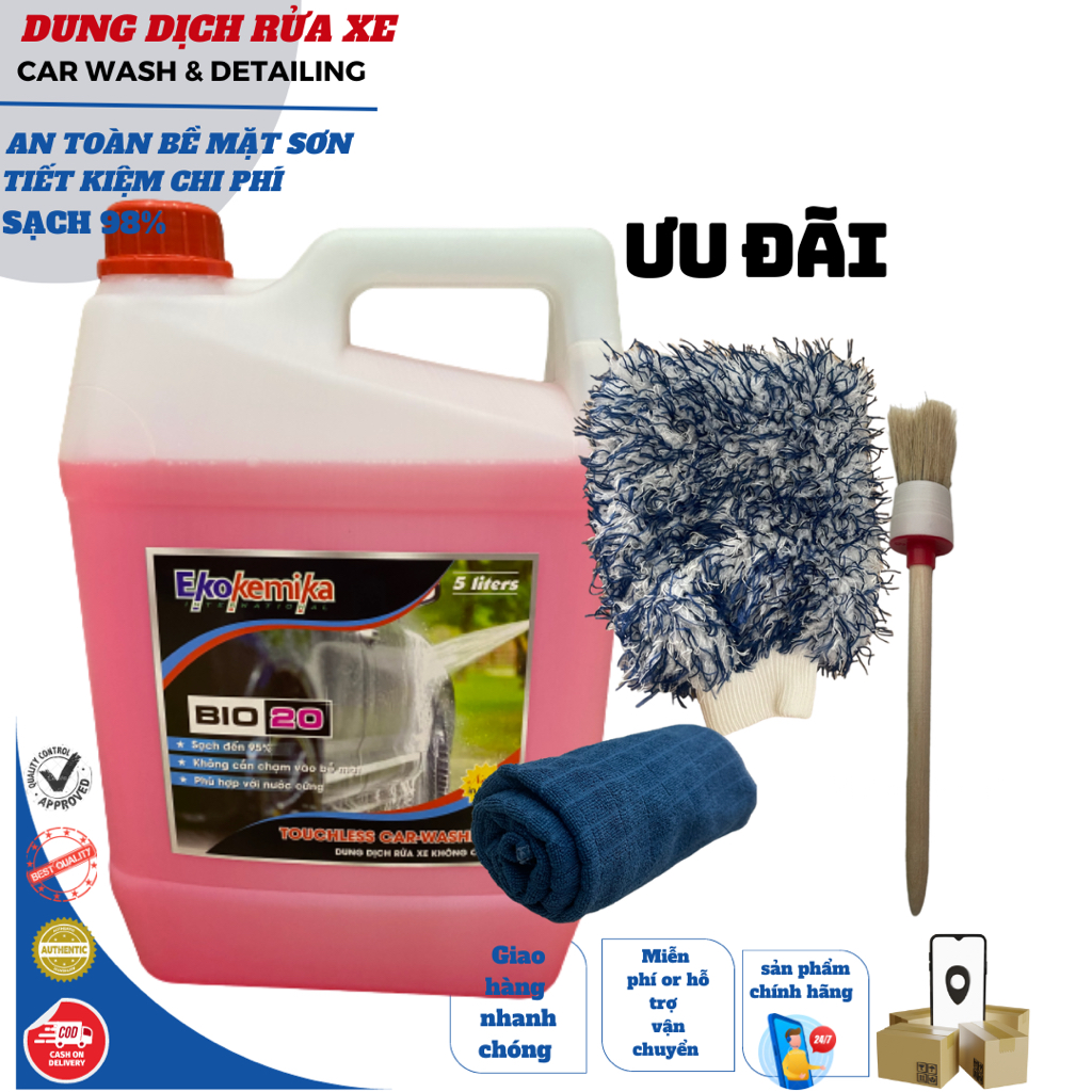 Dung dịch rửa xe không chạm BIO 20-5L