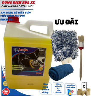 Dung dịch làm sạch nội thất xe hơi đậm đặc Ekokemika Texil-5L
