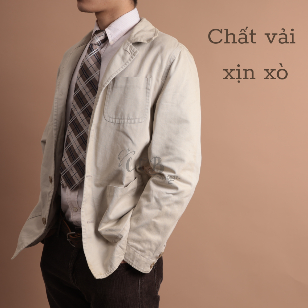 Áo Khoác kaki oversize style,vintage, công sở Nhật,Hàn - secondhand