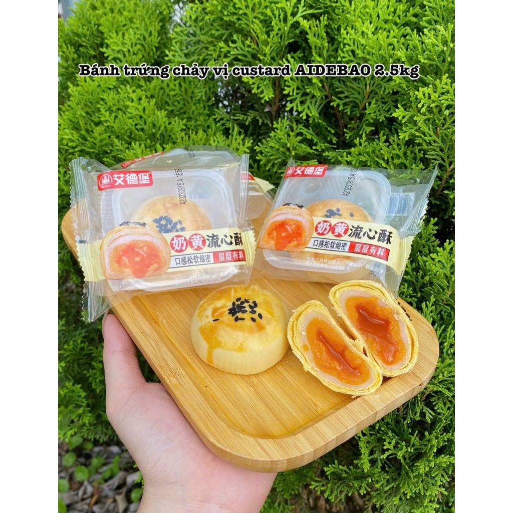 2kg5 bánh trứng chảy Đài Loan siêu ngon date mới