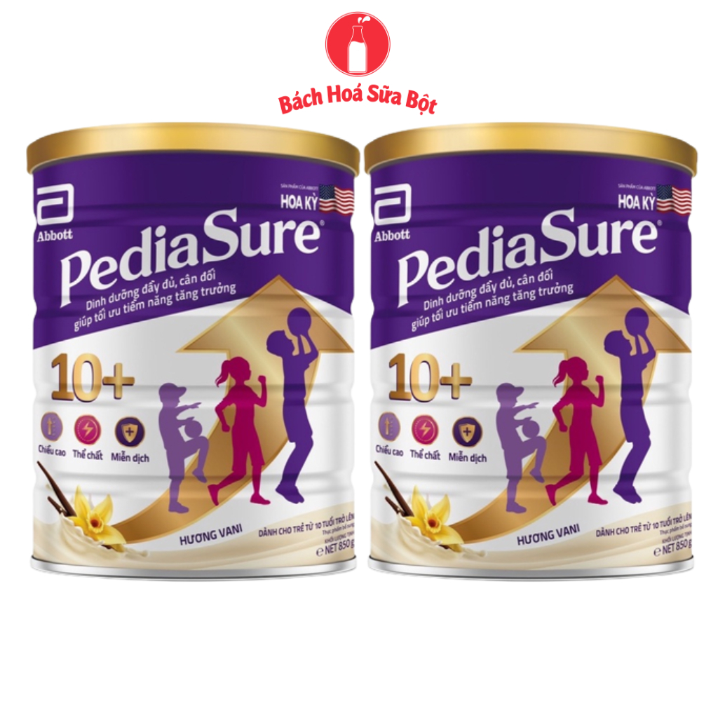 Sữa Bột Pediasure 10+ Hương Vani 850g