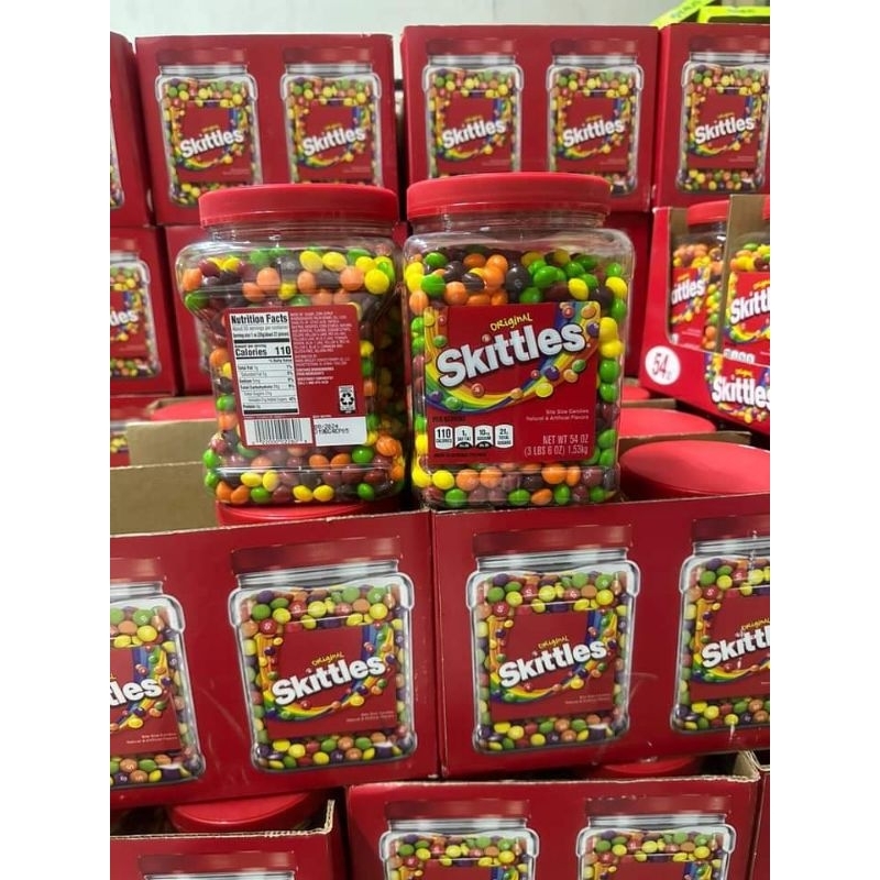 KẸO TRÁI CÂY SKITTLES - HÀNG MỸ 🍏🍎🍊🍇