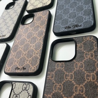 Ốp Lưng Da Guccii Có 9 Màu ( CÓ KHẮC TÊN THEO YÊU CẦU ) [ TI STORE ]