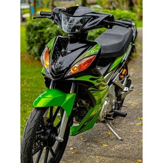 Tem rời 3 lớp ex 135 - 2010 - mẫu tem lửa xanh siêu ngầu
