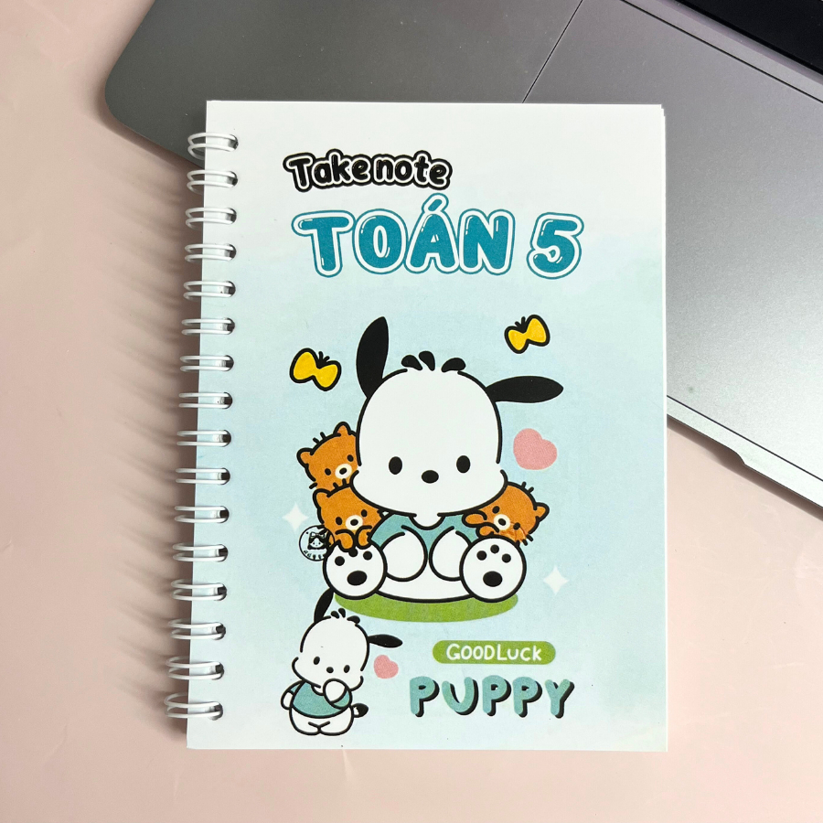 Sổ tay taknote Toán 5 khổ giấy A6