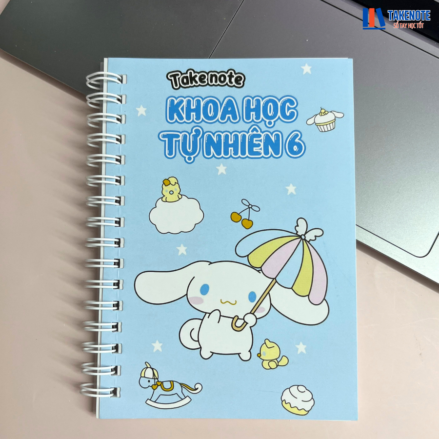 Sổ tay Takenote Khoa học tự nhiên 6 khổ A6