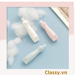 Dao rọc giấy mini Classy tai thỏ dễ thương trơn màu PK644