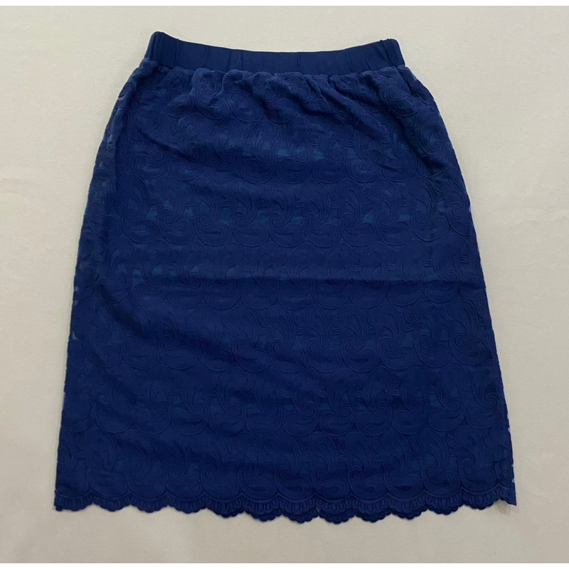 Chân váy ren lót vải thun  - Thanh lý vnxk