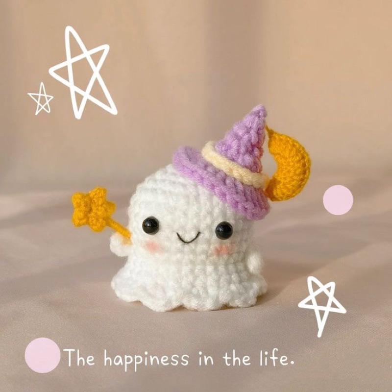 👻Móc khoá len bé m.a halloween cute👻