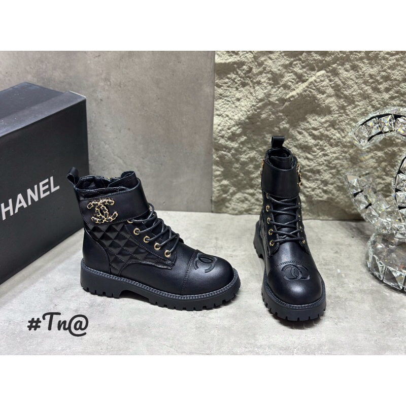 Bốt CN Da trám 2 màu size 35/39 Fullbox