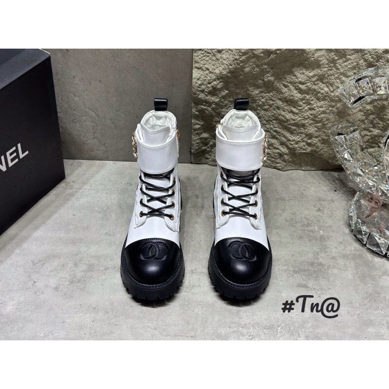 Bốt CN Da trám 2 màu size 35/39 Fullbox