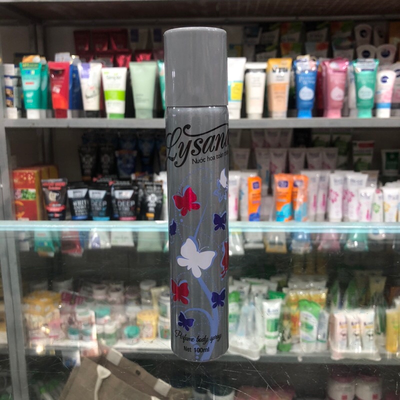NƯỚC HOA XỊT THƠM TOÀN THÂN LYSANA 100ML