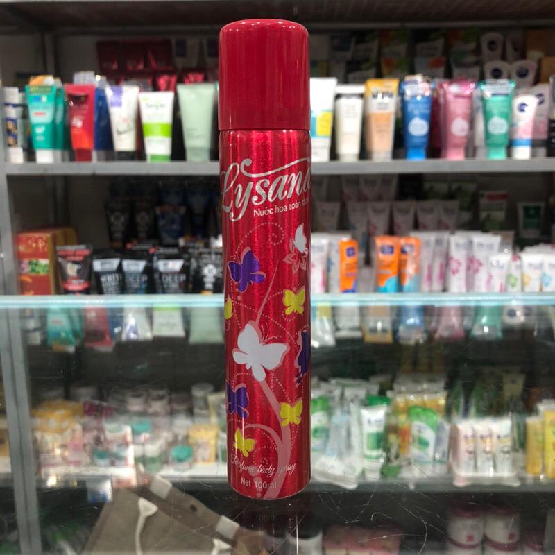 NƯỚC HOA XỊT THƠM TOÀN THÂN LYSANA 100ML