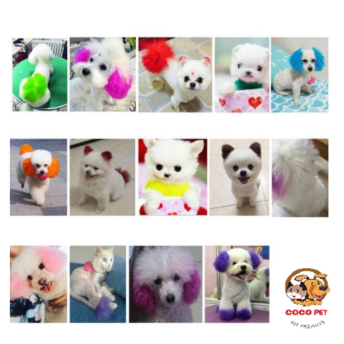 Màu Nhuộm Lông Cho Chó Mèo BROOKLYN Cao Cấp An Toàn Cho Bé Không Gây Kích Ứng Da Tuýp 80g