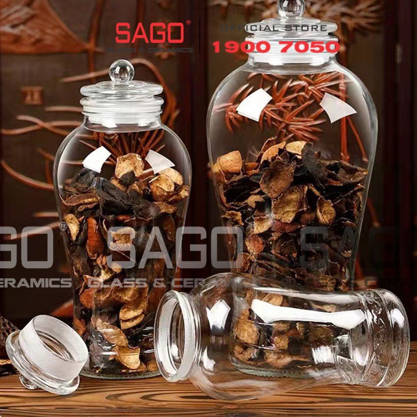 Bình Sâm Thủy Tinh Bầu Cao MA3030/MA3380 | Tùy Chọn Ron , Dung Tích