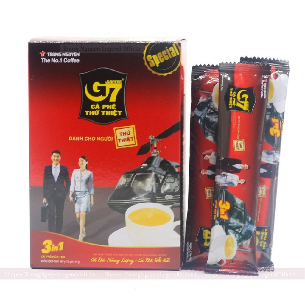 Cà phê hoà tan G7 hộp 18g