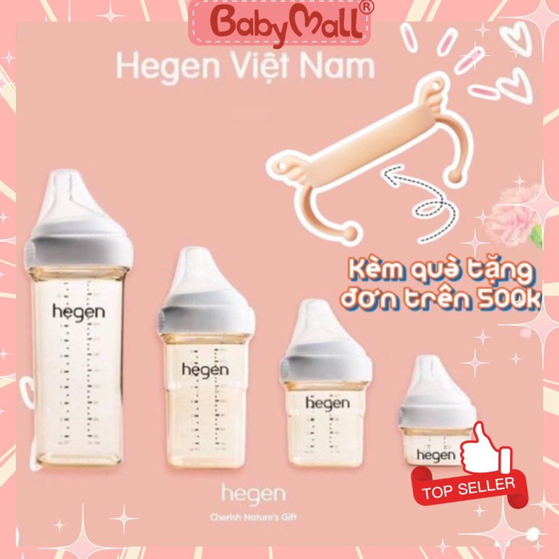Bình sữa Hegen Fullbox nguyên hộp 60ml-150ml-240ml-330m