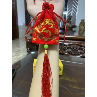 Túi Gấm Đỏ Bình An Alofa