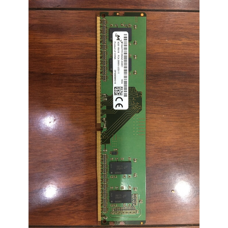 THANH LÝ: RAM 4G DDR4 hãng Microm  tháo máy Dell