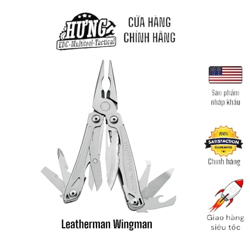 Kềm đa năng Leatherman Wingman - Nguyên Hộp