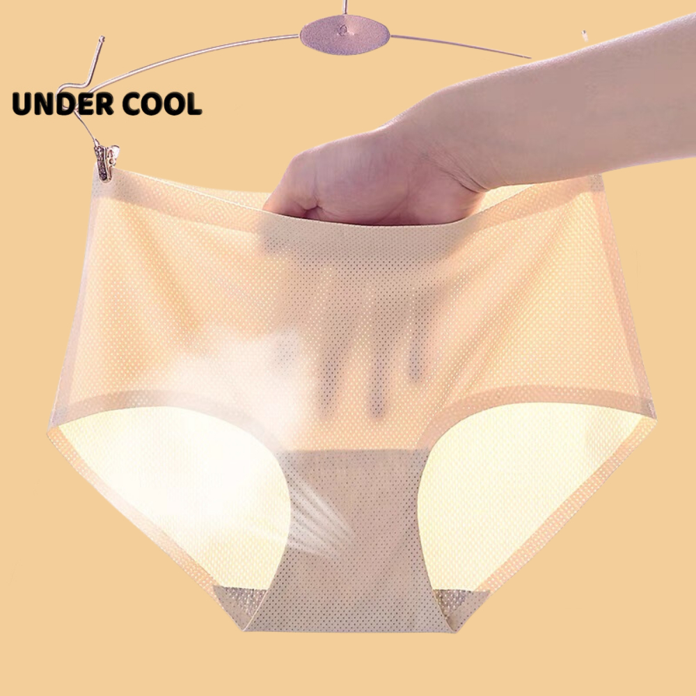 Quần Lót Nữ Đúc Su UNDERCOOL Tổ Ong Thông Hơi Ép Đáy Kháng Khuẩn 3 Màu sắc