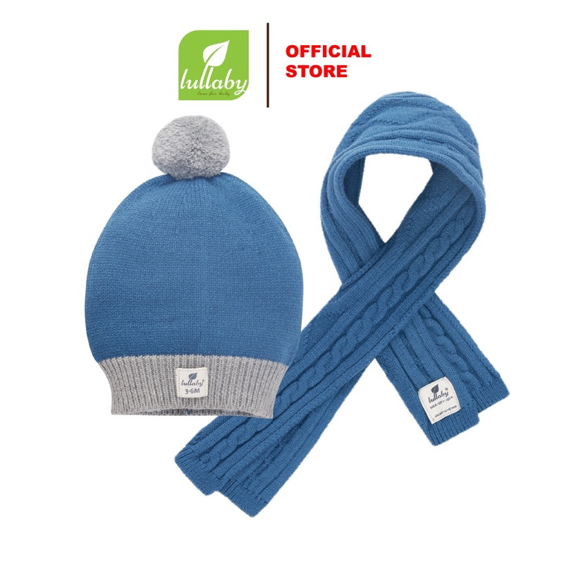 Set khăn quàng, mũ len cho bé Lullaby