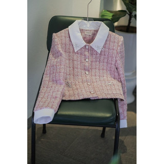 Dạ Tweed đính nơ La.meiz